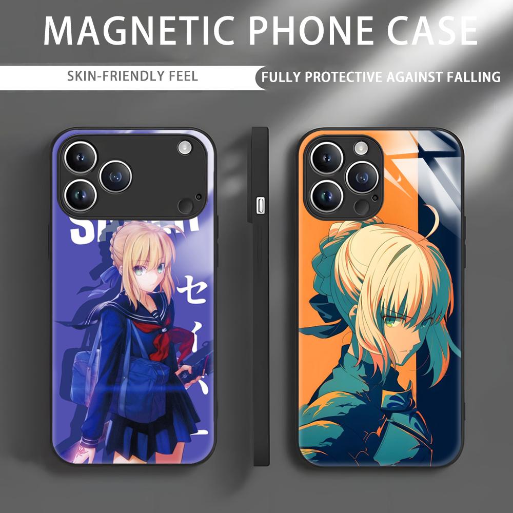 Apple Iphone 15 Pro Max - Чехол для телефона Anime Fate S-Saber