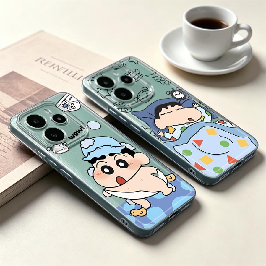 Xiaomi Redmi Note 14 - Милый чехол Shin-ChanS для Xiaomi Redmi
